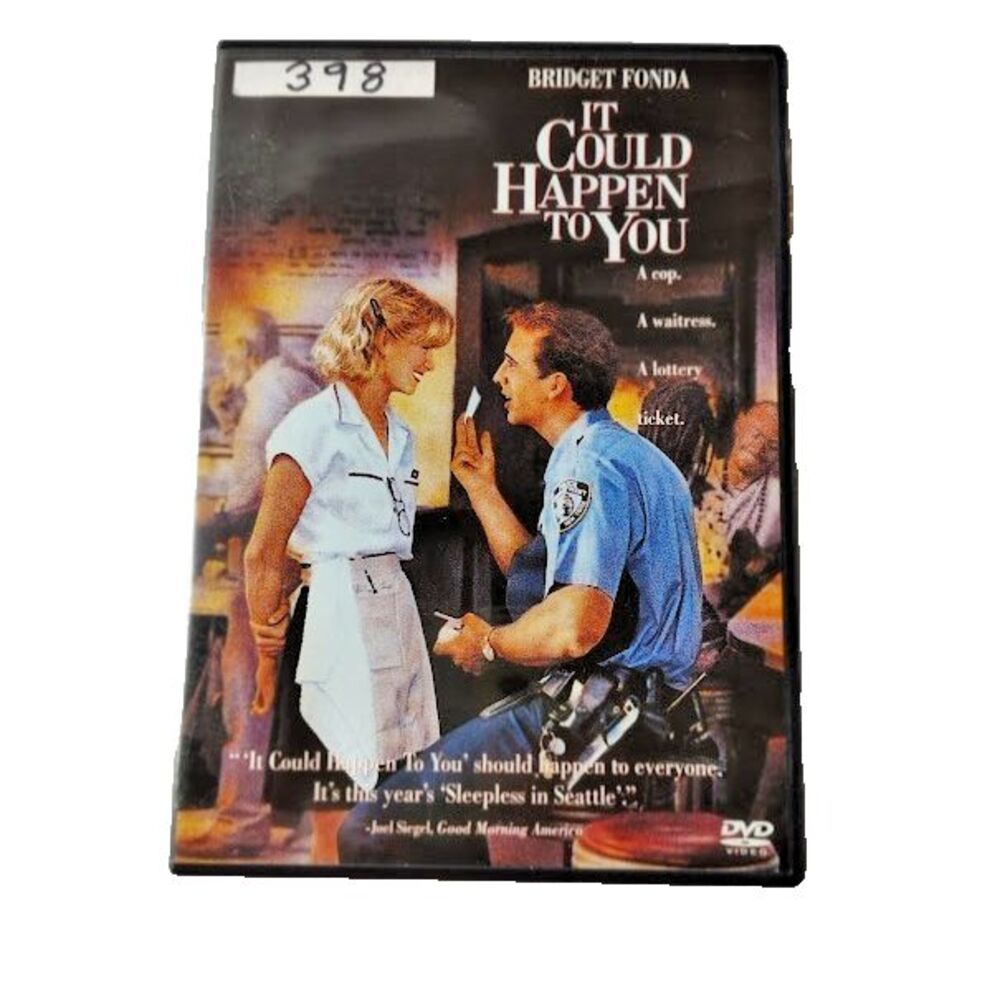 It Could Happen to You Romantic Comedy DVD 1994 Movie Nicolas Cage Bridget Fonda